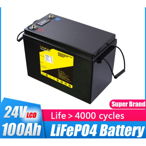 Akumulators Liitokala LifePO4 24V 100Ah (ar Lcd displeju) 